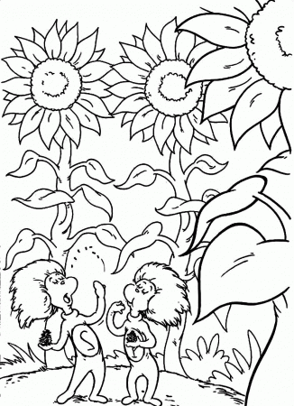 8 Pics of Dr. Seuss Cat In The Hat Coloring Pages - Free Printable ...
