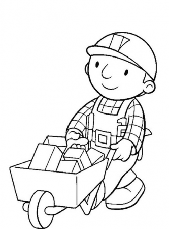 Pin op Bob the Builder Coloring Pages