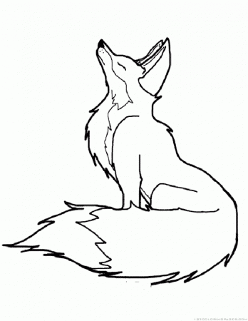 Free Fox Coloring Page, Download Free Clip Art, Free Clip Art on ...