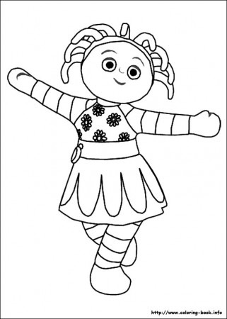 In the night garden coloring pages on Coloring-Book.info