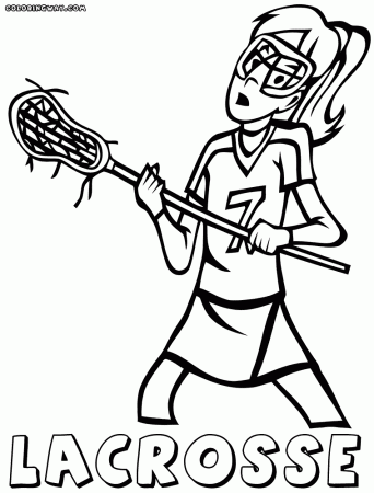 Lacrosse coloring pages | Coloring pages to download and print