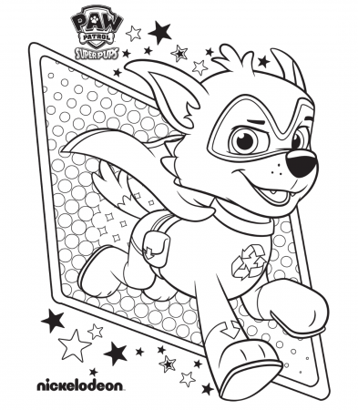New PAW Patrol Super Pups Coloring Page | Paw patrol coloring, Paw patrol  coloring pages, Puppy coloring pages