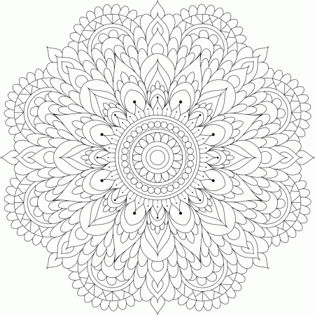 Morning Sunrise Coloring Page