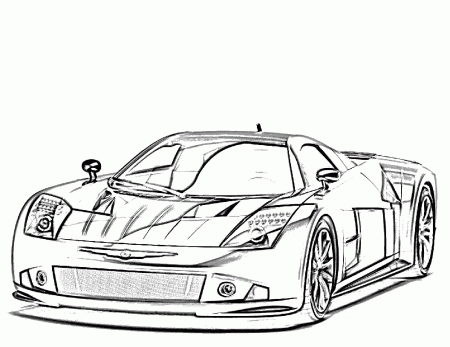 Free Printable Race Car Coloring Pages printable