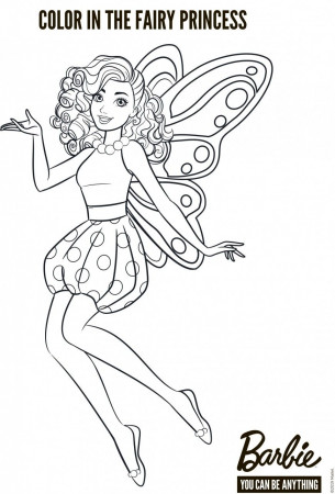 Barbie fairy coloring pages | Fairy coloring pages, Barbie coloring, Fairy  coloring book