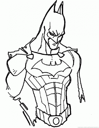 Batman Coloring Pages