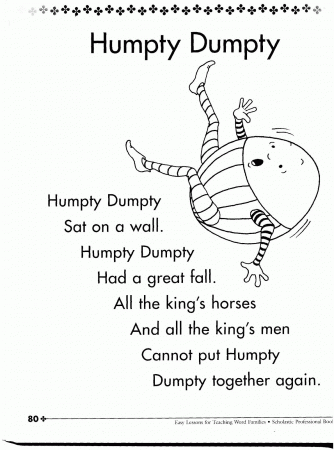 Related Nursery Rhymes Coloring Pages item-5801, Nursery Rhymes ...
