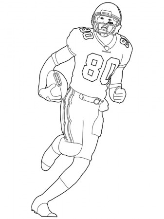 Football Player coloring pages. Free Printable Football Player coloring  pages.