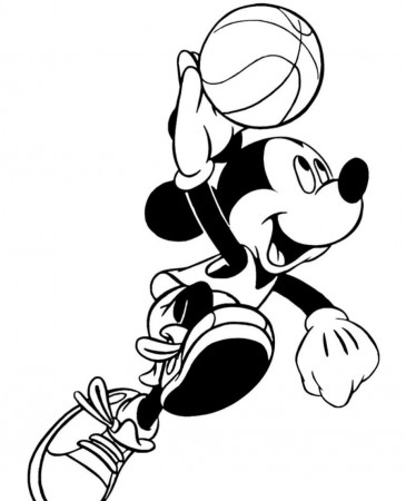 Download Mickey Mouse Colouring Pictures | Wallpapers.com
