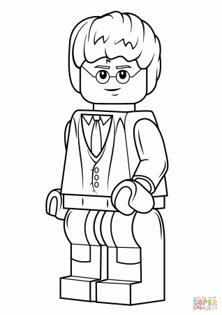 Lego Harry Potter coloring page | Free Printable Coloring Pages