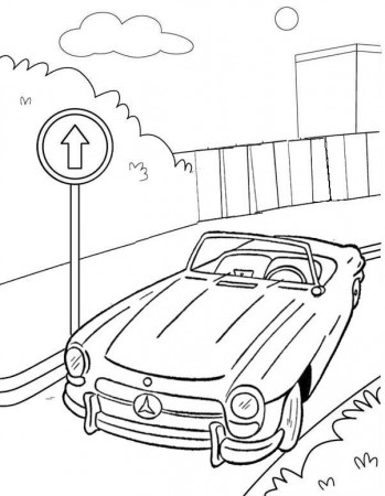 Pin on 10 Awesome Convertible Coloring Pages for Car Lovers