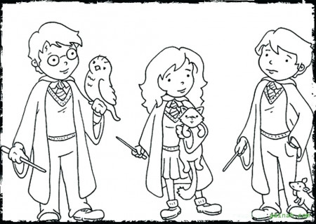 Ron Weasley Coloring Pages at GetDrawings.com | Free for ...