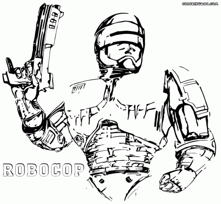 Robocop coloring pages | Coloring pages to download and print