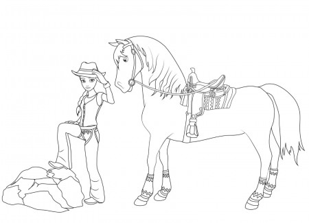 Horseland coloring pages. Free coloring pages for girls