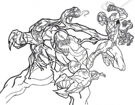 Free Printable Venom Coloring Pages For ...