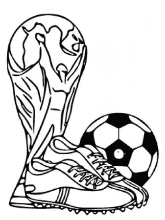FiFA World Cup Trophies Coloring Pages - Free Printable Coloring Pages for  Kids