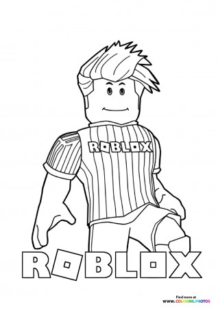 Roblox coloring pages | Free printable ...