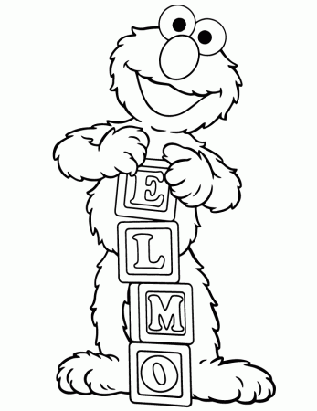 Free Elmo Printable Coloring Pages, Download Free Elmo Printable Coloring  Pages png images, Free ClipArts on Clipart Library