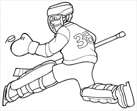 16+ Hockey Coloring pages - Free Word, PDF, JPEG, PNG Format Download