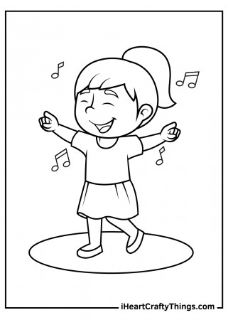 Dance Coloring Pages (Updated 2023)