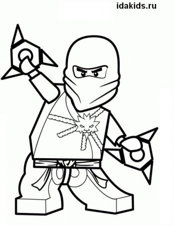 Ninjago Lego Ninja Go coloring page: print for free