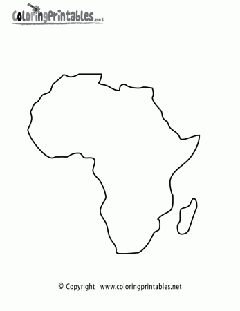 coloringprintables.net | Coloring pages, Africa map, Coloring pages  inspirational