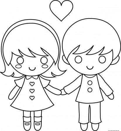 Couple coloring pages to download and print for free