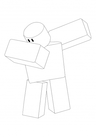 Roblox Noob Coloring Pages - 2 Free Coloring Sheets (2021) | Free printable coloring  sheets, Free coloring sheets, Printable coloring sheets