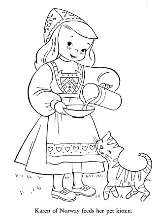 Pin by Bevish Designs on 17. may | Coloring books, Coloring pages, Norway
