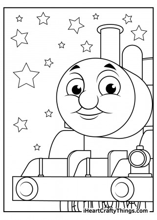 Printable Thomas The Train Coloring Pages (Updated 2023)