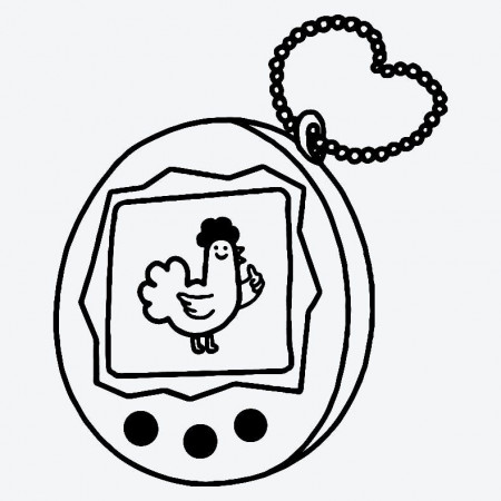 Chicken Tamagotchi Semi-Permanent Tattoo. Lasts 1-2 weeks. Painless and  easy to apply. Organic ink. Browse more or create your own. | Inkbox™ |  Semi-Permanent Tattoos