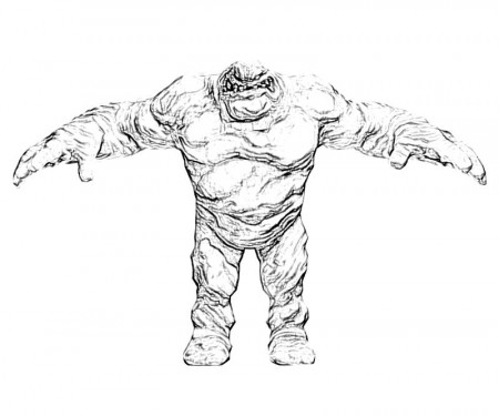 Batman Arkham City Clayface Character | Yumiko Fujiwara