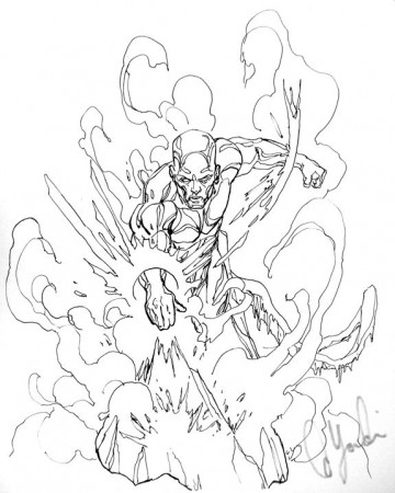 Iceman Con Sketch by davidyardin on DeviantArt in 2023 | Superhero coloring  pages, Superhero coloring, Marvel coloring