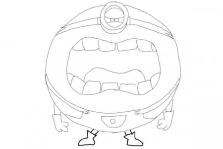 How to Draw Mega Minion Jerry from ...