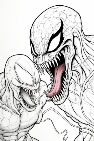 Free Printable Venom Coloring Pages ...