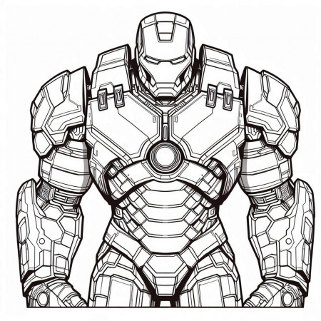 Iron Man Coloring Pages - ColoringDraft.com