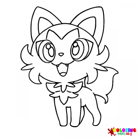 Sprigatito Coloring Pages - Free ...