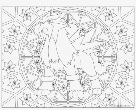 Entei - Pokemon Adult Coloring Pages PNG Image | Transparent PNG Free  Download on SeekPNG