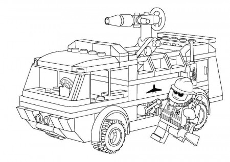 Lego Coloring Pages