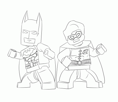 Lego batman coloring pages