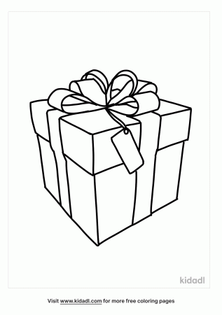 Gift Boxes Coloring Pages | Free Christmas Coloring Pages | Kidadl