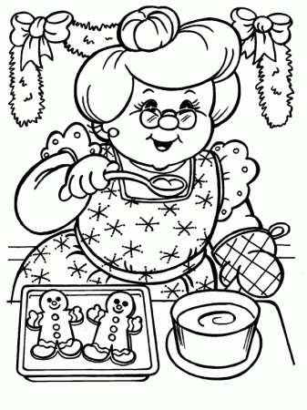 Printable Gingerbread House Coloring Pages - Coloring Pages For Free