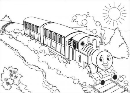 13 printable thomas the train coloring pages | Print Color Craft