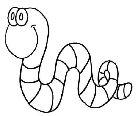Printable Inchworm Coloring Page - Get Coloring Pages