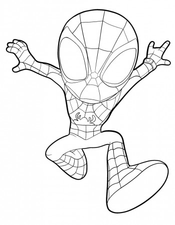 Marvel Spidey And His Amazing Friends Coloring Pages Printable Pdf -  Coloringfolder.com
