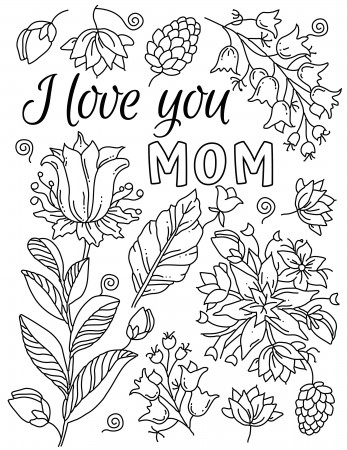 Free Mother's Day Coloring Pages (Printables) for Kids - Happy Toddler  Playtime