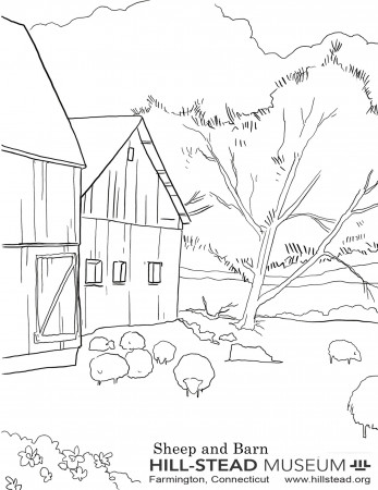 Hill-Stead Coloring Pages - Hill-Stead Museum