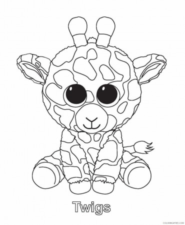 Beanie Boo Coloring Pages ideas free to print for kids amazing Printable  2021 Coloring4free - Coloring4Free.com