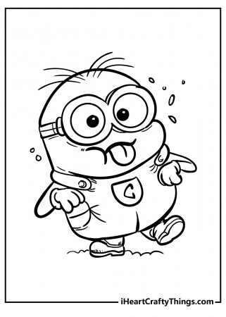 Printable Minions Coloring Pages (Updated 2023)