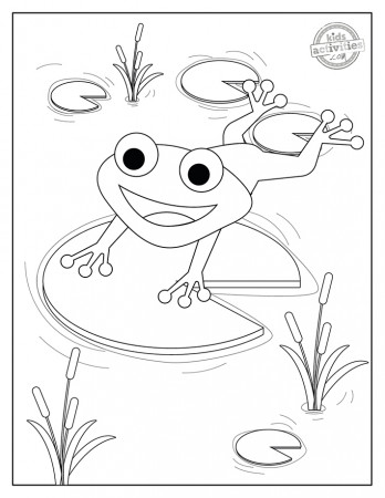 Best ever Hippity Hop Free Printable Frog Coloring Pages | Kids Activities  Blog
